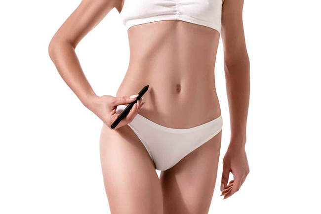 Consider the operation of abdominal liposuction