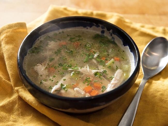Start a meal with soup: