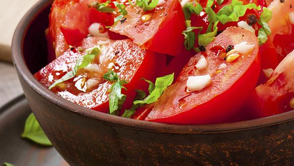Add Salas to tomato sauce