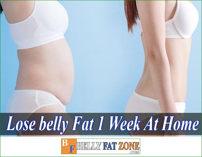 Lose Belly Fat in 1 Week At Home 
