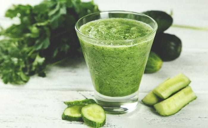 How to make celery and cucumber juice