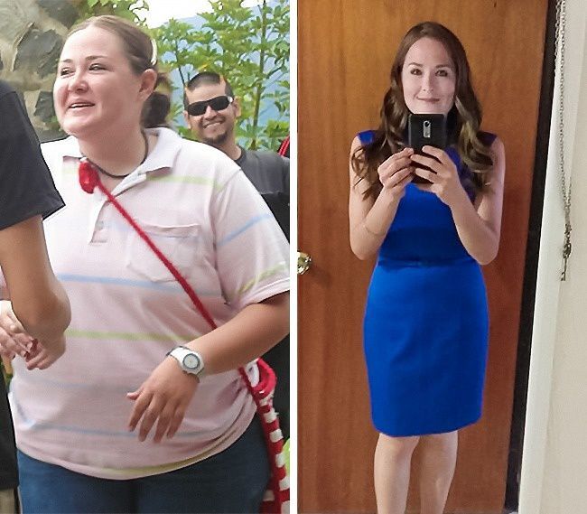 This girl has successfully lost 61kg in 18 months
