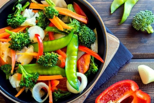 Eat more vegetables than starch.