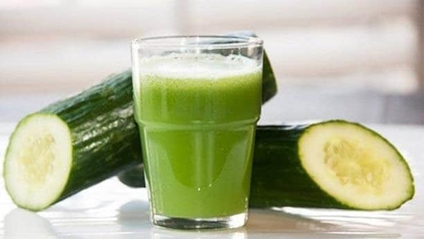 Lose weight with cucumber juice effectively