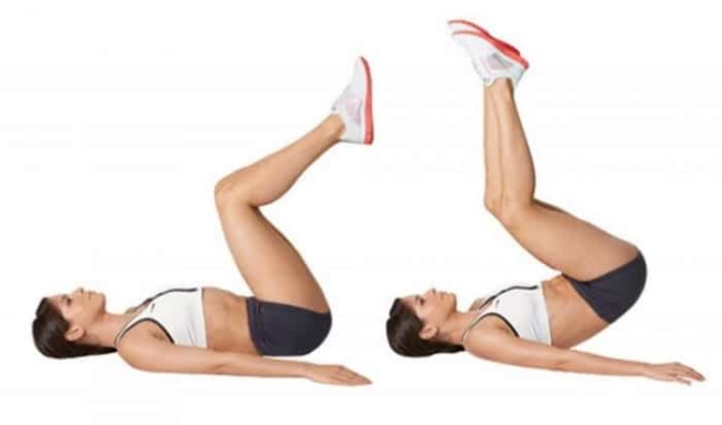 Reduce belly fat effectively with Reverse Crunches