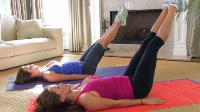 2 sides fat reduction exercises for women with the belly bend