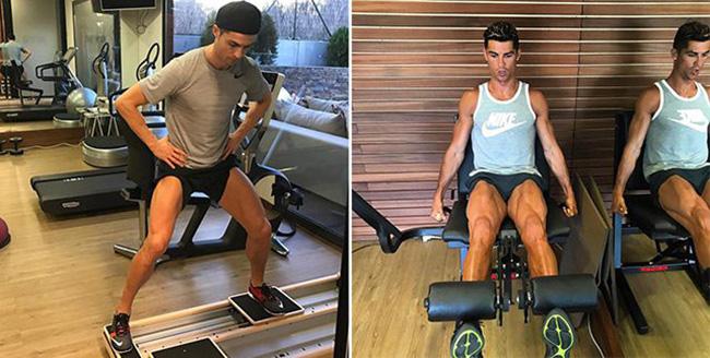 Ronaldo's training process