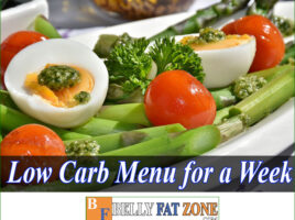 Low Carb Menu for a Week – Save You Time Thinking