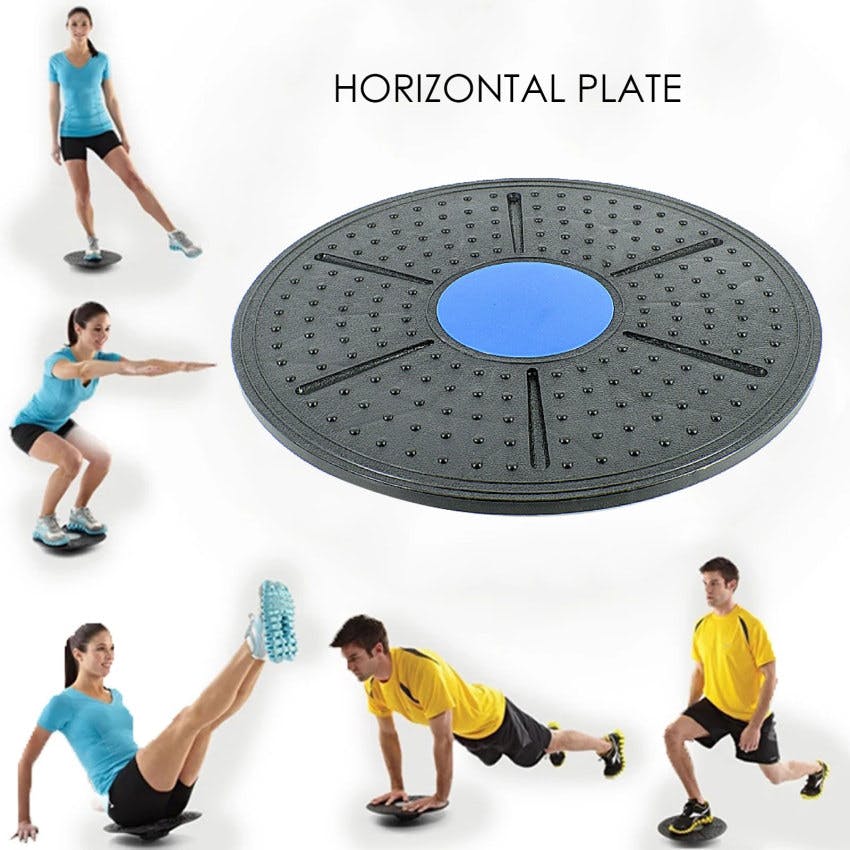 How to use and exercise with the waist turntable
