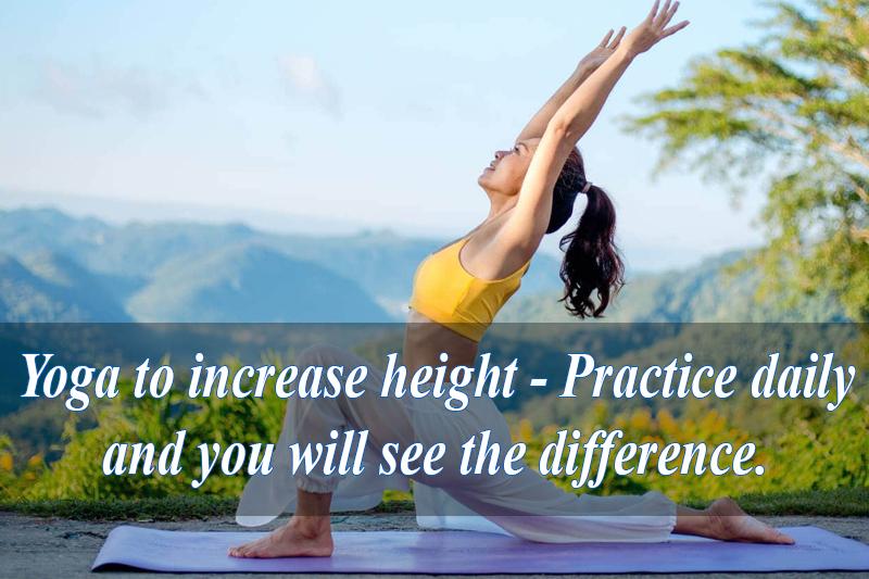 Yoga to increase height: Practice daily, and you will see the difference