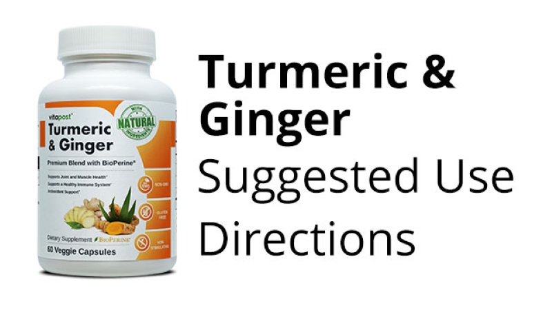 Turmeric Ginger supplements