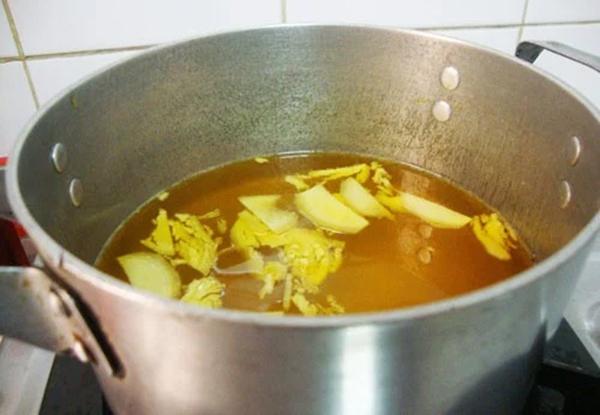 pot to boil with 1l of water for 10 minutes, then turn to low heat, boil for 30 minutes.